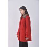 (XL) golden line大衣紅色外套二手衣, , large