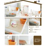 【H&R安室家】日系瀝水碗盤架 KSF12, , large