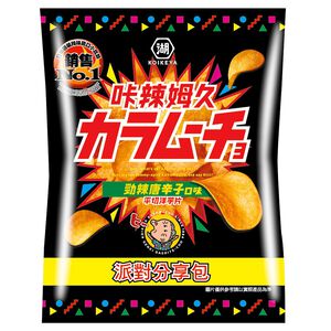 咔辣姆久平切洋芋片-勁辣唐辛子口味117g
