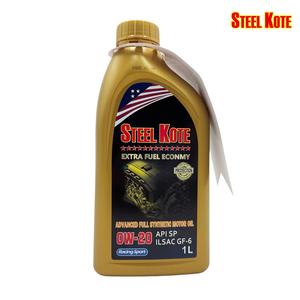 【STEEL KOTE 史帝波特】史帝波特0W20全合成機油-四入組(0W20 車用機油)