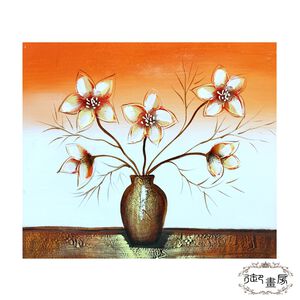 【御畫房】 手繪無框油畫 花明柳媚 40x50cm