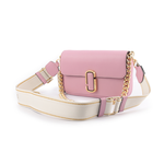 Marc Jacobs THE J MARC 平滑牛皮翻蓋二用包/紫丁香, , large