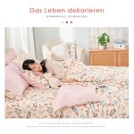 【DUYAN 竹漾】舒柔棉單人床包二件組 / 秘葉花季, , large