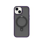 【WiWU】Folding Stand Phone Case iPhone15-Purple, , large