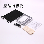 Handheld Foldable Magnifier – Optical Acrylic Lens, 10 LED Lights, Foldable Handle, , large
