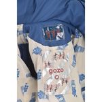 (S) gozo羽絨連帽藍色外套二手衣, , large