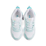 Kixpress-Fila HIDDEN TAPE 9 女 運動休閒鞋 厚底 白粉綠 [5-J929Y-166], , large