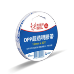 【四維】鹿頭牌 OPP超透明膠帶 12mm X 40Y 24捲/盒 PPS7, , large