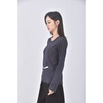 (S) 貓咪藍色長袖上衣二手衣, , large
