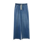 輕型牛仔直筒寬褲 C1-A2520, , large