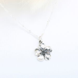【Angel & Me】櫻花 Sakura s925 純銀 項鍊 生日 週年 畢業 情人節 聖誕節 禮物