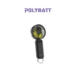 【Leo手機周邊專賣店】POLYBATT USB掛扣雙扇葉涼風扇 / 黑色, , large