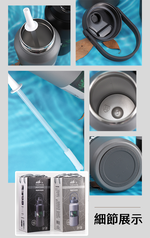 神盾316不鏽鋼真空保溫瓶-1400ml-幻影黑-1支, , large