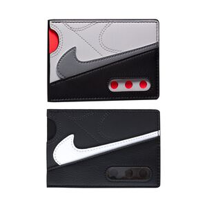 NIKE ICON AIR MAX90 卡片夾 票卡夾 名片夾 證件夾 證件套 錢包 皮夾 輕薄 時尚 拼接 灰黑紅 黑