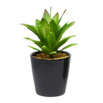 S/2  ARTIFICIAL SUCCULENT IN CERAMIC POT, , large