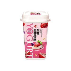 Strawberry Oat Yogurt