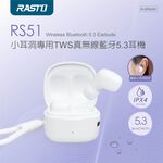 RASTO RS51 小耳洞專用藍牙5.3真無線耳機 - IPX4防水，輕巧舒適設計, , large