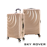 【PANTHEON PLAZA】展示品限量出清 SKY ROVER 24 26 28吋 魔幻星辰 鋁框硬殼行李箱 SRI-1547J 四色可選, , large