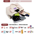 mini spring-日式手提斜背帆布包 三層手提斜背帆布包-多色, , large