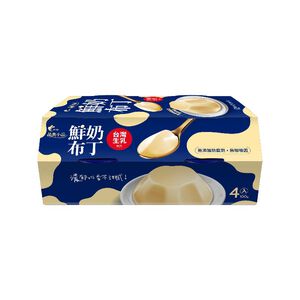 光泉鮮奶布丁(每個100g/4入)※實際到貨效期約4天以上