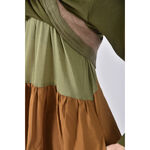 (L) bo bo假兩件式綠色洋裝二手衣, , large