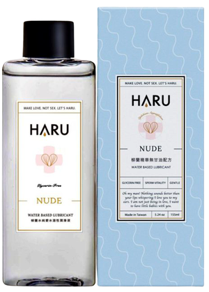 【HARU】NUDE柳蘭水純愛水溶性潤滑液(無甘油)155ml