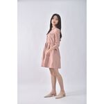 (S) moma排扣粉色洋裝二手衣, , large