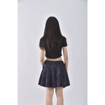 (XL) adidas質感運動迷彩紋路藍色短裙二手衣, , large