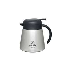 PEARL HORSE 316 Vacuum Insulated Coffee Pot – 800ml (Silver)