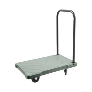 Lightweight plastic steel trolley