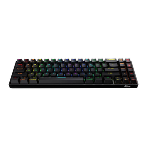 [樂維科技]RK 71 70% 藍牙三模無線機械鍵盤 茶軸 RGB 黑色