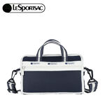 Lesportsac MINI DUFFEL CROSSBODY 迷你筒狀肩背包 -滾邊深海藍, , large
