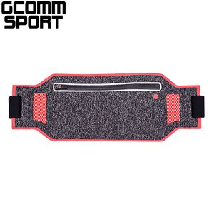 GCOMM SPORT  萊卡輕薄貼身防汗水音樂腰包 歡樂紅