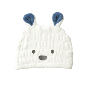Carari Water absorbing animal kids cap Polar