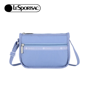 Lesportsac 時尚迷你小型斜背包 側背包 小廢包 手機包 送禮 禮物 女包 情人節禮物(雲霧藍)L252-3537P-RA18