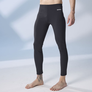 Monina Taiwan-made amphibious sun protection functional trousers (suitable for both men and women) unisex style can also be used as jellyfish pants/stream trekking pants solid black -2L
