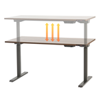 [KAKU] Electric Height Adjustable Desk 152x76cm, , large