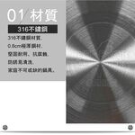 PERFECT 理想牌 極緻316不鏽鋼雪平鍋湯鍋可當刻度量杯 無蓋22cm-Leidea樂德兒, , large