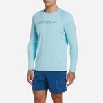 NIKE BLOCK SWOOSH 成人男性長袖防曬衣 抗UV NESSC673 22FW 【樂買網】, , large