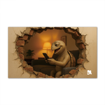 【Monster】 3D Scene Desk Mat (60x34cm) &ndash; Slider Turtle, , large