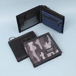 【MQ】多功能對折短夾 附零錢包 短夾 學生錢包, , large