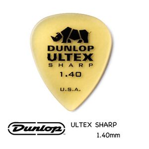Jim Dunlop Ultex Sharp 421R 1.40mm Pick (三片、十片組)【敦煌樂器】