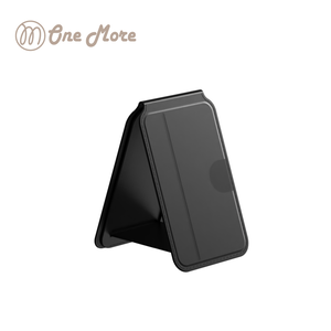 [萬摩科技]OneMore MagSafe 磁吸支架卡包-沈穩黑