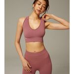 KXL 交叉美型運動內衣-絲絨粉｜無鋼圈美背, , large