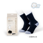 【SOFT】Light Compression socks-classic black and white, , large