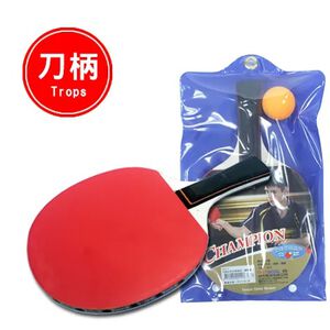 Success成功 44111 刀柄五夾光面桌球拍(練習級)