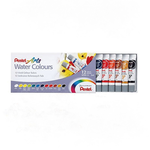 【Pentel 飛龍】積層軟管水彩12色 /盒 WFRS-12T, , large