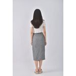 (M) 【德馨私服】gerliyor質感灰色長裙二手衣, , large