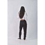 (S) adidas高腰運動黑色長褲二手衣, , large