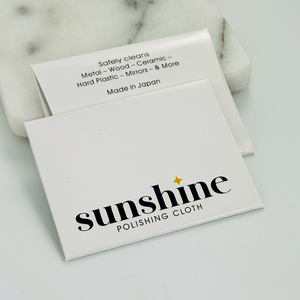 日本製 Sunshine 強力 拭銀布 拭金布 銀飾 金飾 清潔 保養 首選